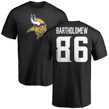 Men's Gavin Bartholomew Minnesota Vikings Name & Number Logo T-Shirt - Black