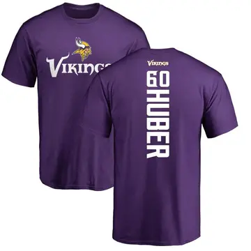 Men's Joe Huber Minnesota Vikings Backer T-Shirt - Purple