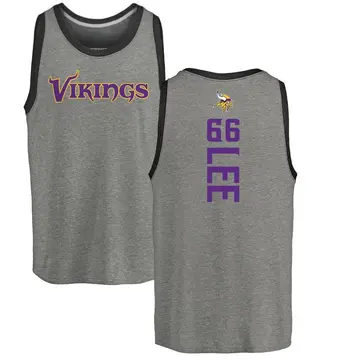Men's Vershon Lee Minnesota Vikings Backer Tri-Blend Tank Top - Ash