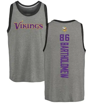 Youth Gavin Bartholomew Minnesota Vikings Backer Tri-Blend Tank Top - Ash
