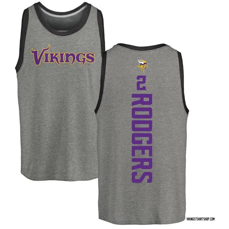 Youth Isaiah Rodgers Minnesota Vikings Backer Tri-Blend Tank Top - Ash
